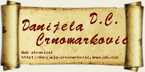 Danijela Crnomarković vizit kartica